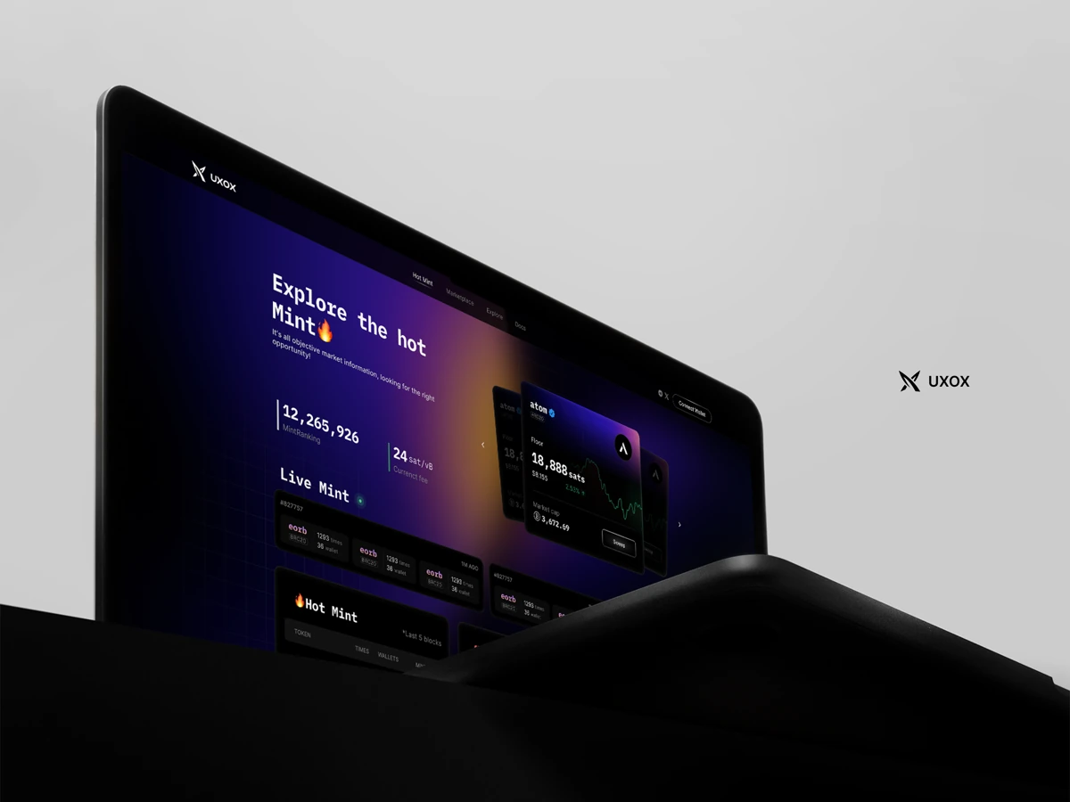 UXOX Marketplace project preview